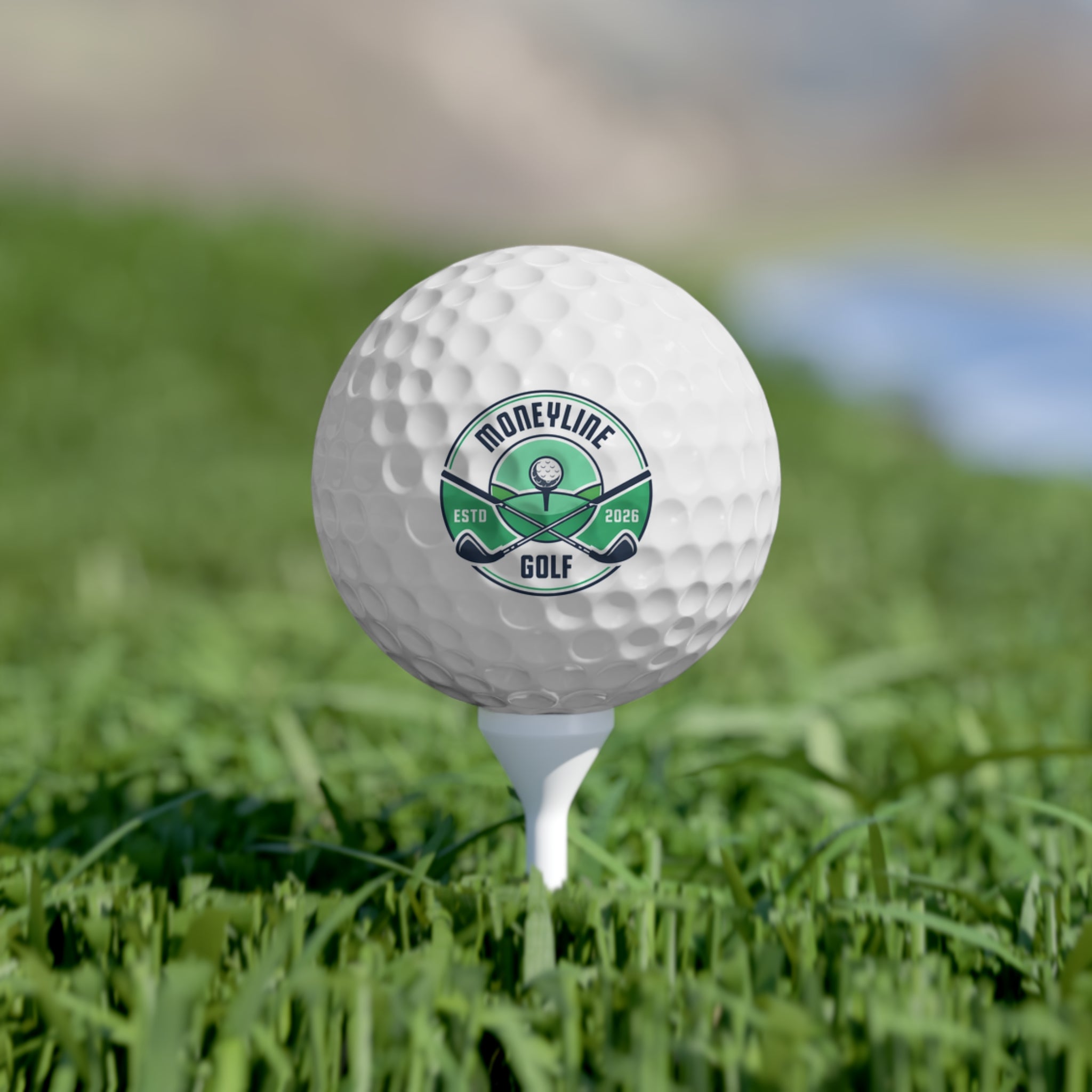 MoneyLine Golf Balls - 6 Pack