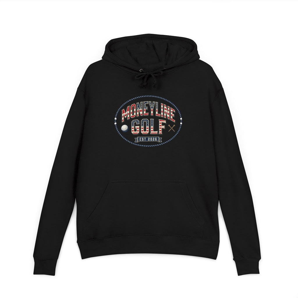 MoneyLine Golf Hoodie — Retro Logo Golf Pullover
