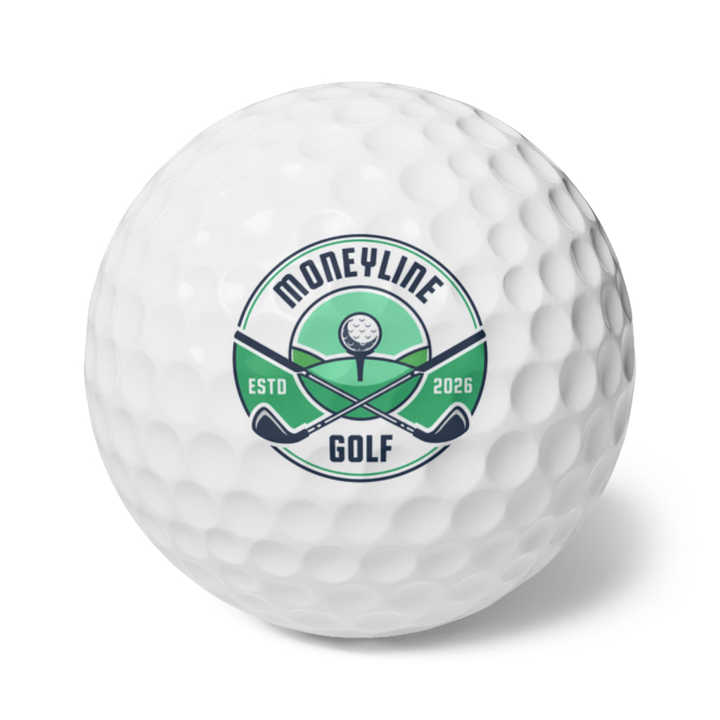 MoneyLine Golf Balls - 6 Pack