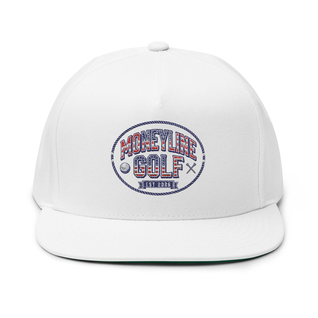 MoneyLine American Flag Logo Hat - Embroidered