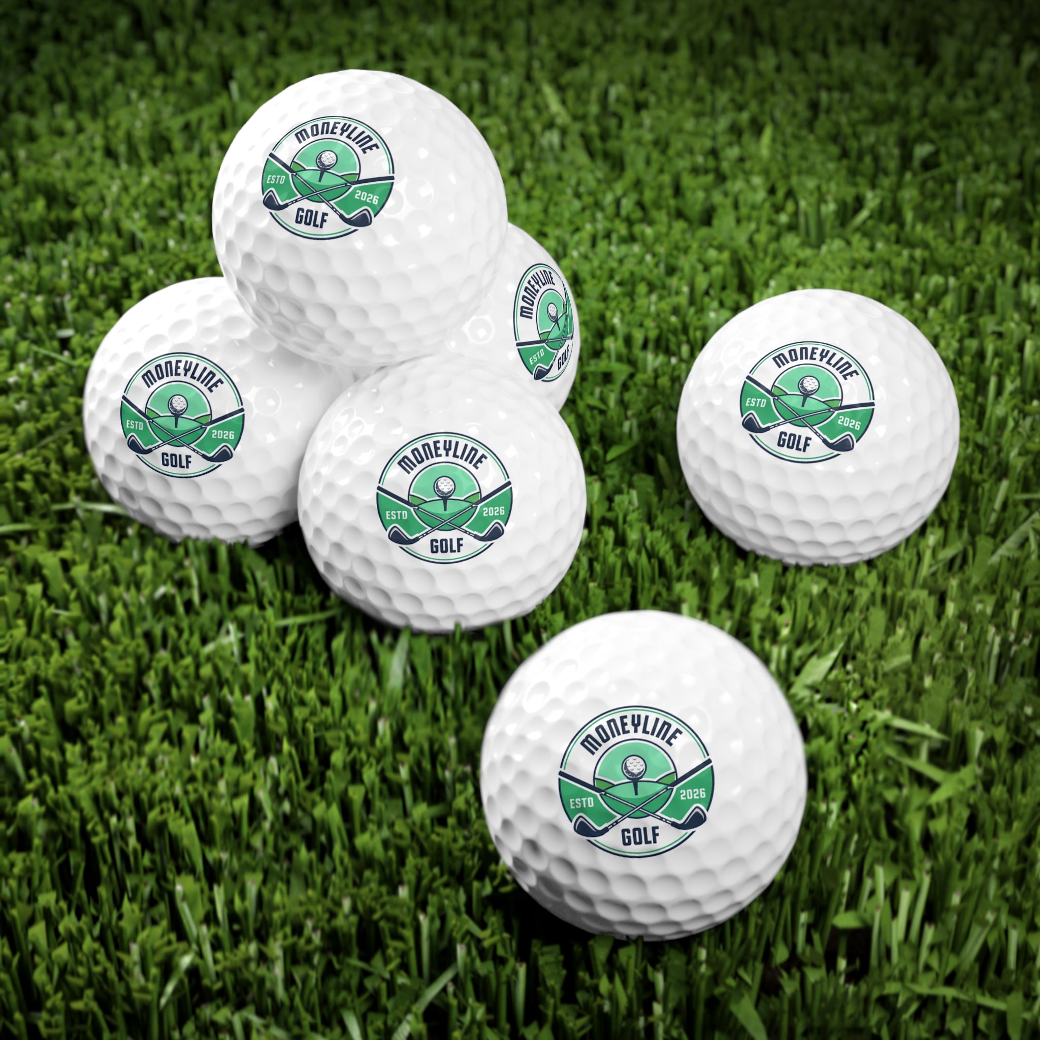 MoneyLine Golf Balls - 6 Pack